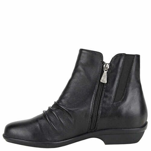 Hush Puppies | Paulette | Black | Women's Ankle Boots | Rosenberg Shoes ...