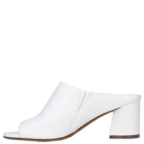 Naturalizer | Cyprine | White | Women's Heeled Mules | Rosenberg Shoes ...