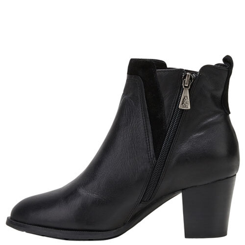 Hush Puppies | Shelter | Black | Women's Ankle Boots | Rosenberg Shoes ...