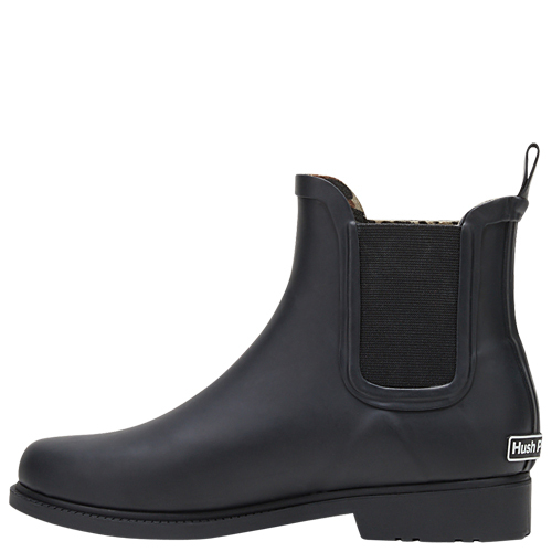 Hush Puppies | Muddy | Black | Women's Rubber Gumboots | Rosenberg ...