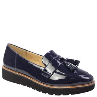August [Colour: Inky Navy Patent] [Size: 10]