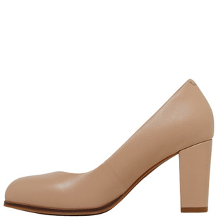 The Tall Pump [Colour: Nude] [Size: 10]