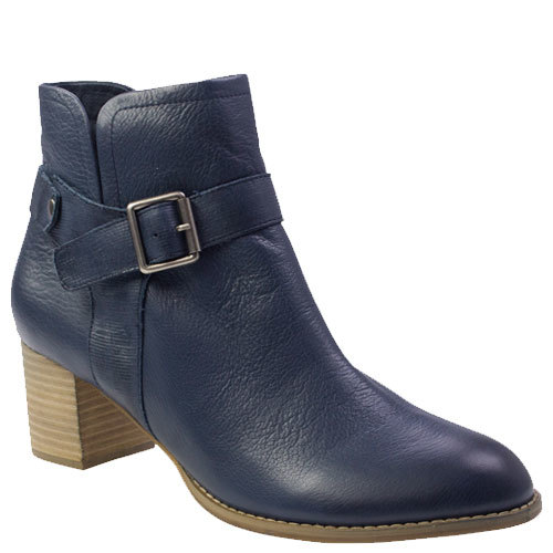 Django & Juliette | Sakina | Navy | Women's Ankle Boots | Rosenberg ...