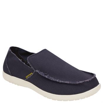 Crocs | Santa Cruz | Navy Stucco | Men's Canvas Loafers | Rosenberg ...