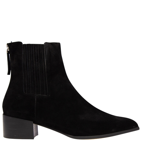 Mollini | Deka | Black Suede | Women's Ankle Boots | Rosenberg Shoes ...