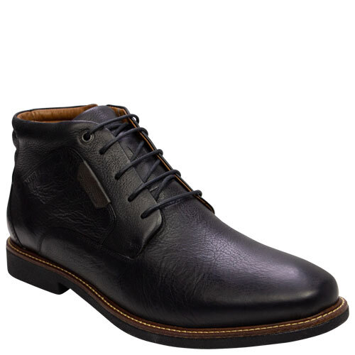 Ferracini | Radley | Black | Men's Lace-Up Boots | Rosenberg Shoes ...