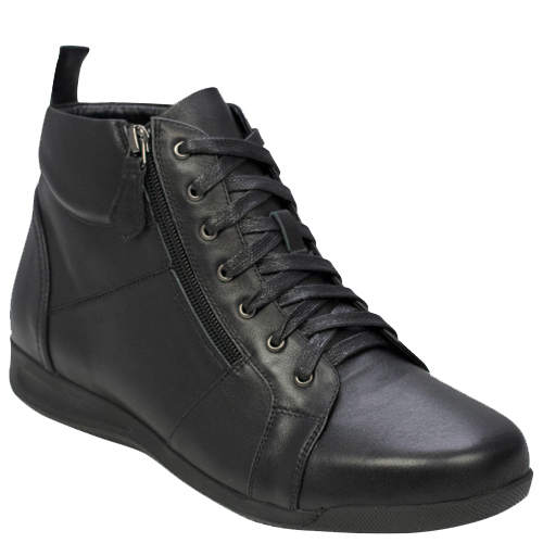 Pure Comfort | Leanne | Black | Women's Lace-Up Boots | Rosenberg Shoes ...