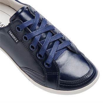 FRANKiE4 | ELLiE IV | Deep Navy | Womens Leather Sneakers | Rosenberg ...