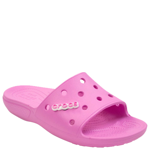 Crocs | Classic Slide | Taffy Pink | Women's Slides | Rosenberg Shoes ...