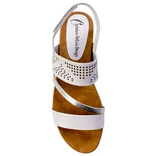 Geordi [Colour: White/Silver] [Size: 42]