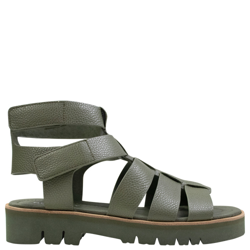 Bresley | Salton | Khaki | Women's Platform Sandals | Rosenberg Shoes ...