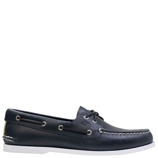 Sperry black boat best sale shoes