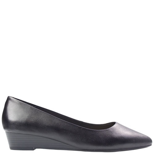 Lucy [Colour: Black Leather] [Size: 10]