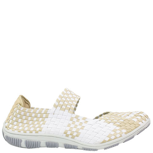 Kelly [Colour: White/Beige] [Size: 42]