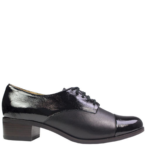 Zara [Colour: Black/Patent Black] [Size: 42]