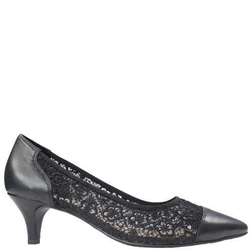 Kirsten [Colour: Black Mesh] [Size: 42]