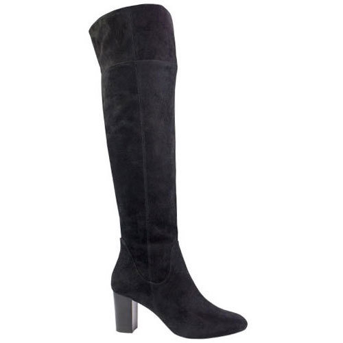 Vibrant [Colour: Black Suede] [Size: 10]