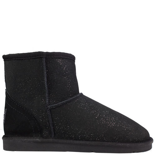 Ultra Short [Colour: Black Glitter] [Size: 10]