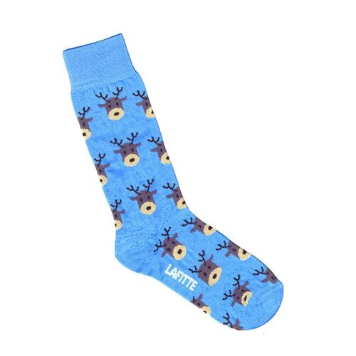 Womens Reindeer Socks [Size: 8 - 12]