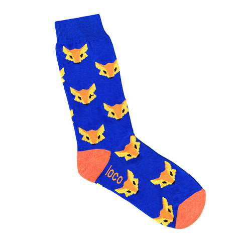 Womens Foxes Socks [Size: 8 - 12]