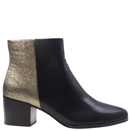 Erica [Colour: Black/Pale Bronze Rock] [Size: 42]