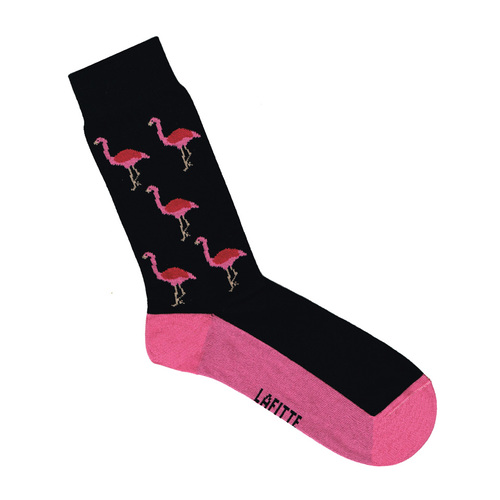 Womens Flamingo Socks [Size: 8 - 12]