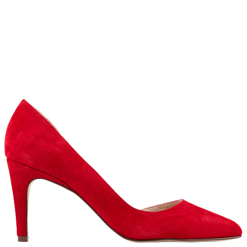 Tacita [Colour: Red Suede] [Size: 10]