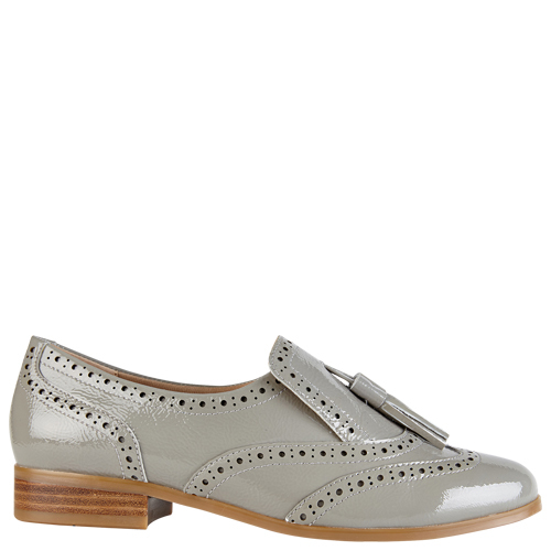 Fortune [Colour: Ash Grey Patent] [Size: 10]