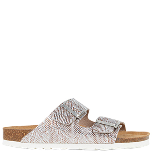Hawaii [Colour: Silver Reptile] [Size: 42]
