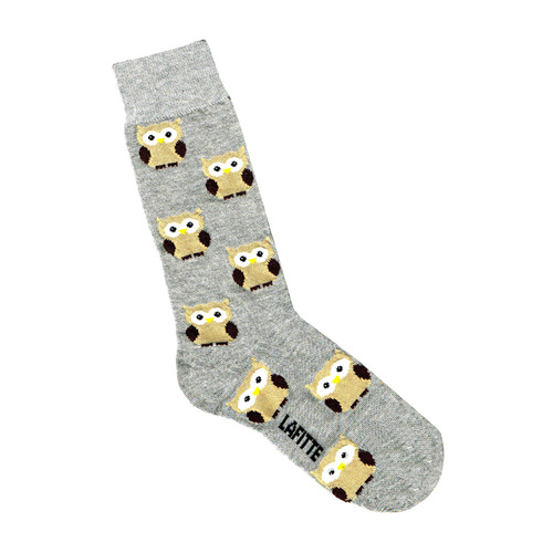 Men's Owl Socks [Size 11 - 14]