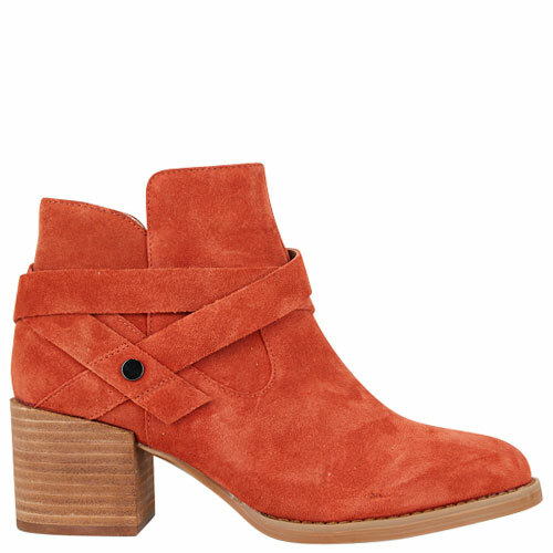 Elena [Colour: Rust Suede] [Size: 10]