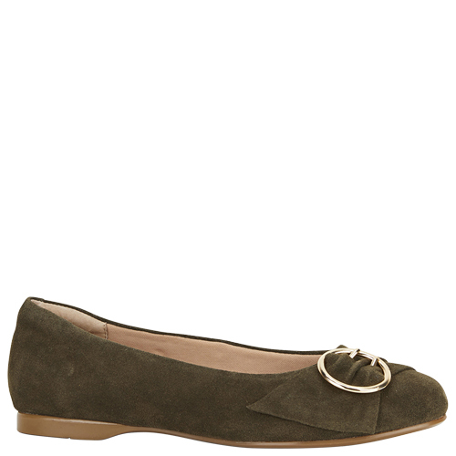 West [Colour: Olive Suede] [Size: 10]
