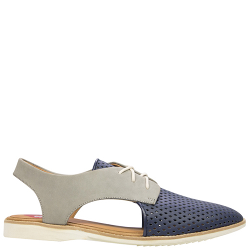 Slingback Punch [Colour: Navy/Grey] [Size: 42]