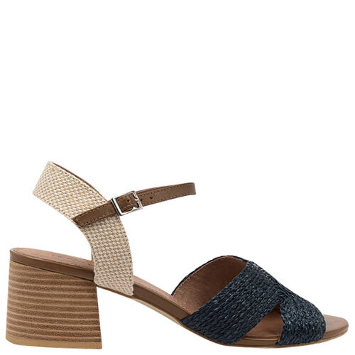Baker [Colour: Navy Woven] [Size: 10]