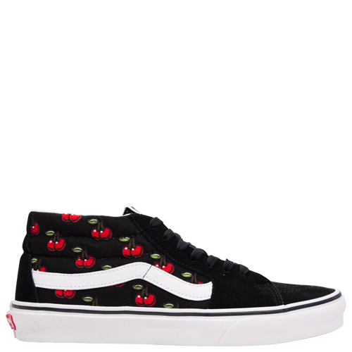 vans sk8 mid cherries