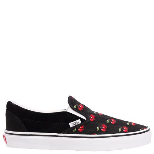 Classic Slip-On [Colour: Cherries/Black] [Size: 10.5]