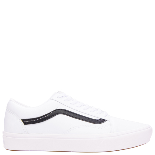 ComfyCush Old Skool [Colour: White] [Size: 10.5]