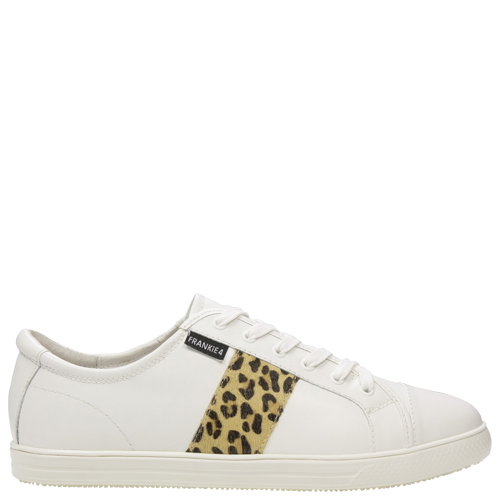 ELENA [Colour: White/Leopard] [Size: 10]