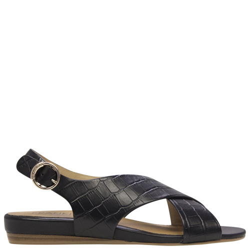 AMBER [Colour: Black Croc] [Size: 10]