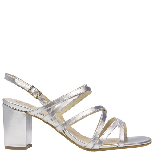 Clare [Colour: Silver] [Size: 42]