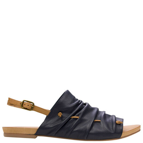 Joni [Colour: Navy/Tan] [Size: 42]