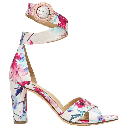 Rinna [Colour: Pink Floral] [Size: 11]
