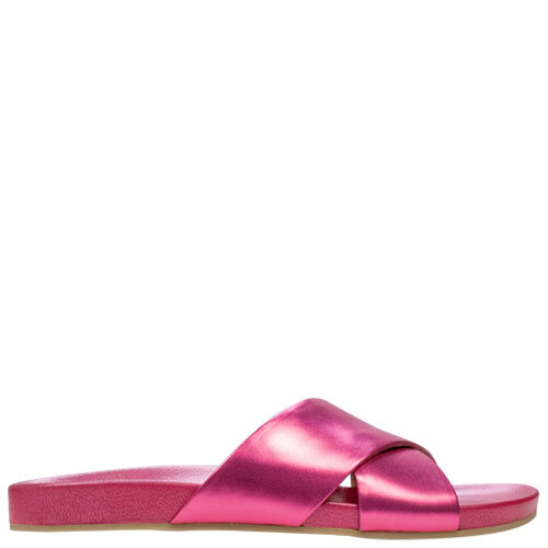 Tide Cross Slide [Colour: Raspberry Metallic] [Size: 42]