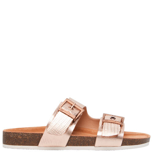 SANDY II [Colour: Rose Gold Lizard] [Size: 10]