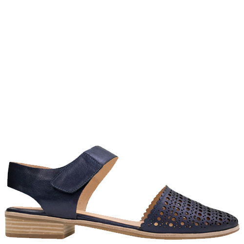 Quecal [Colour: Navy Metallic] [Size: 42]