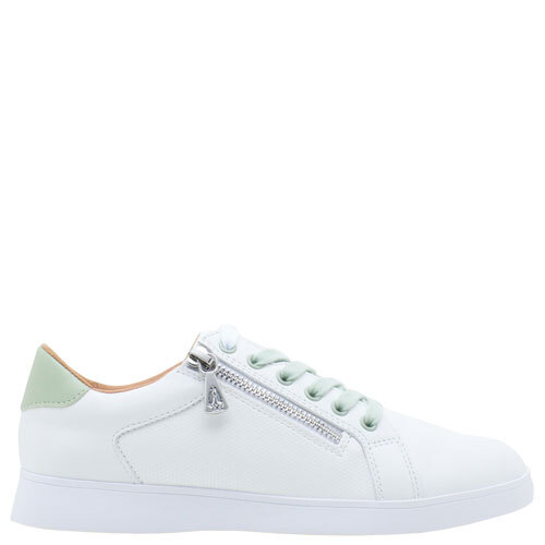 Mimosa [Colour: White/Pistachio] [Size: 10]