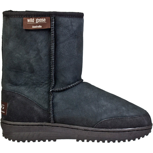 Premium Short Ugg Boot [Colour: Black] [Size: 42]